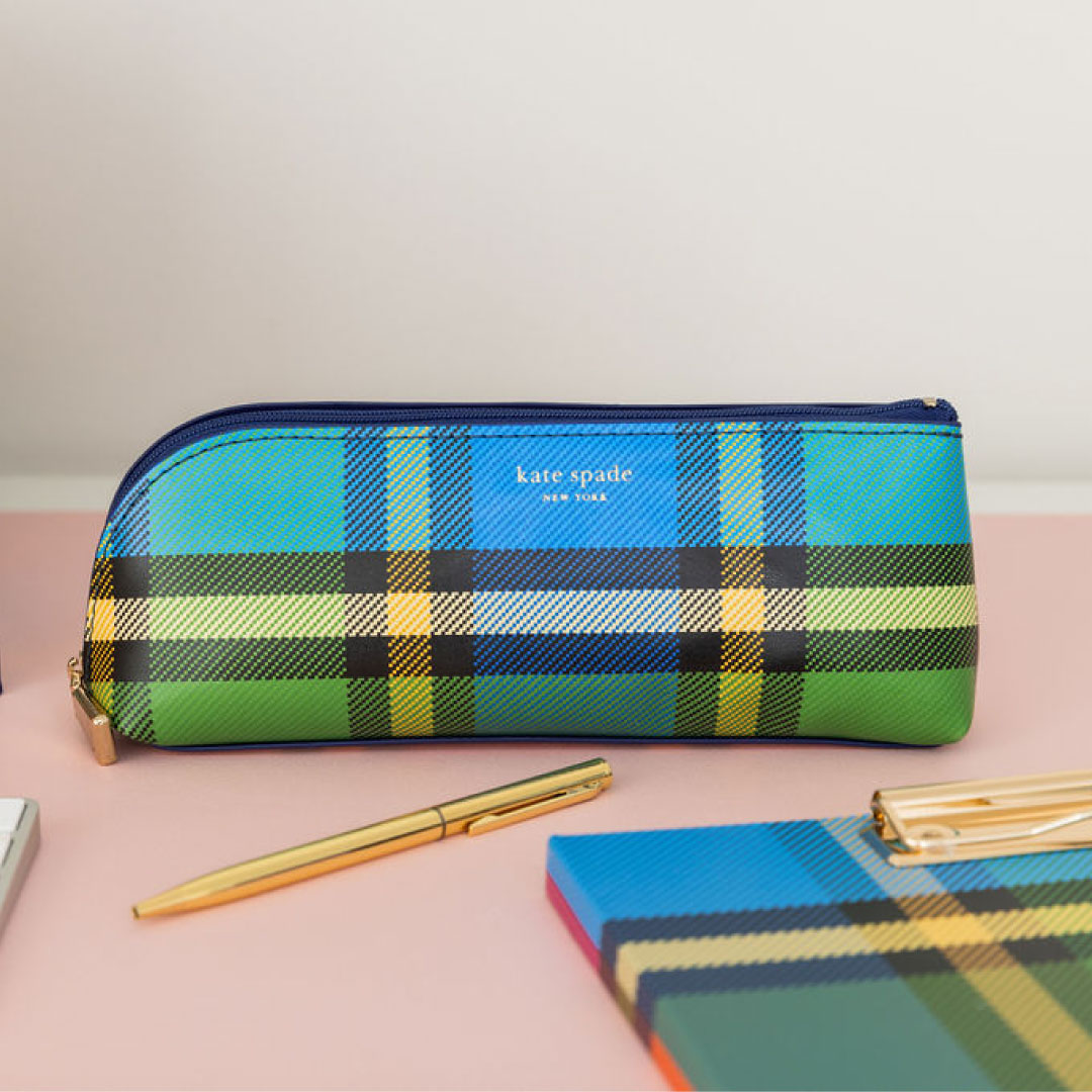 Cartuchera Grand Plaid Duo
