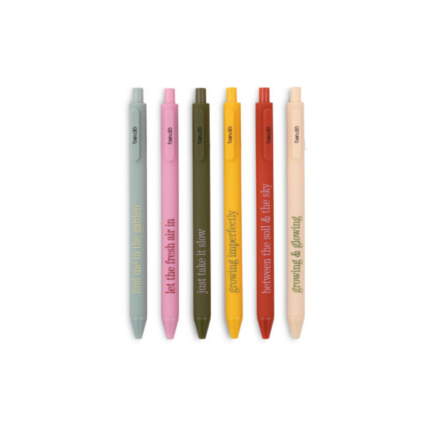 Set de Lapiceros Garden Sayings