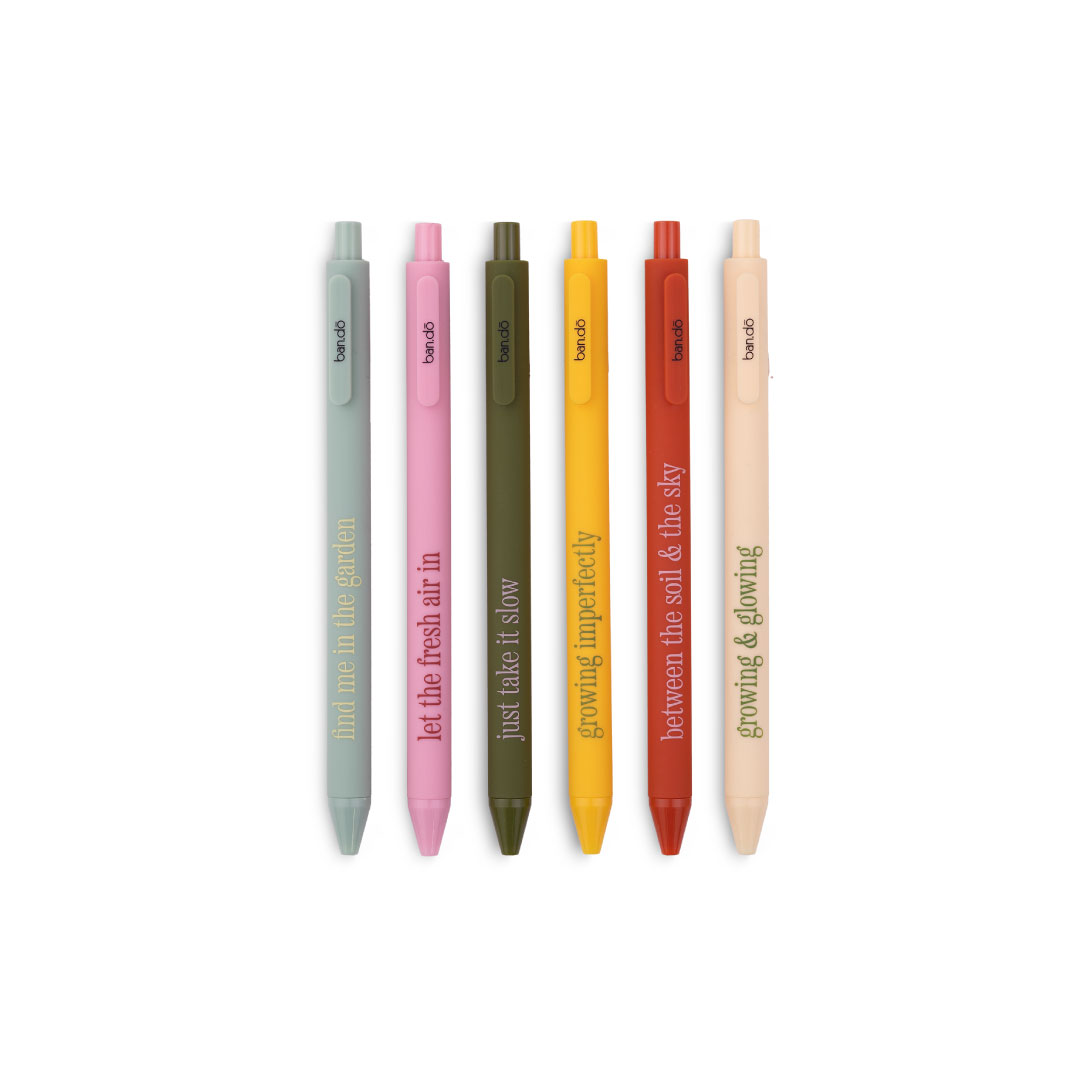 Set de Lapiceros Garden Sayings