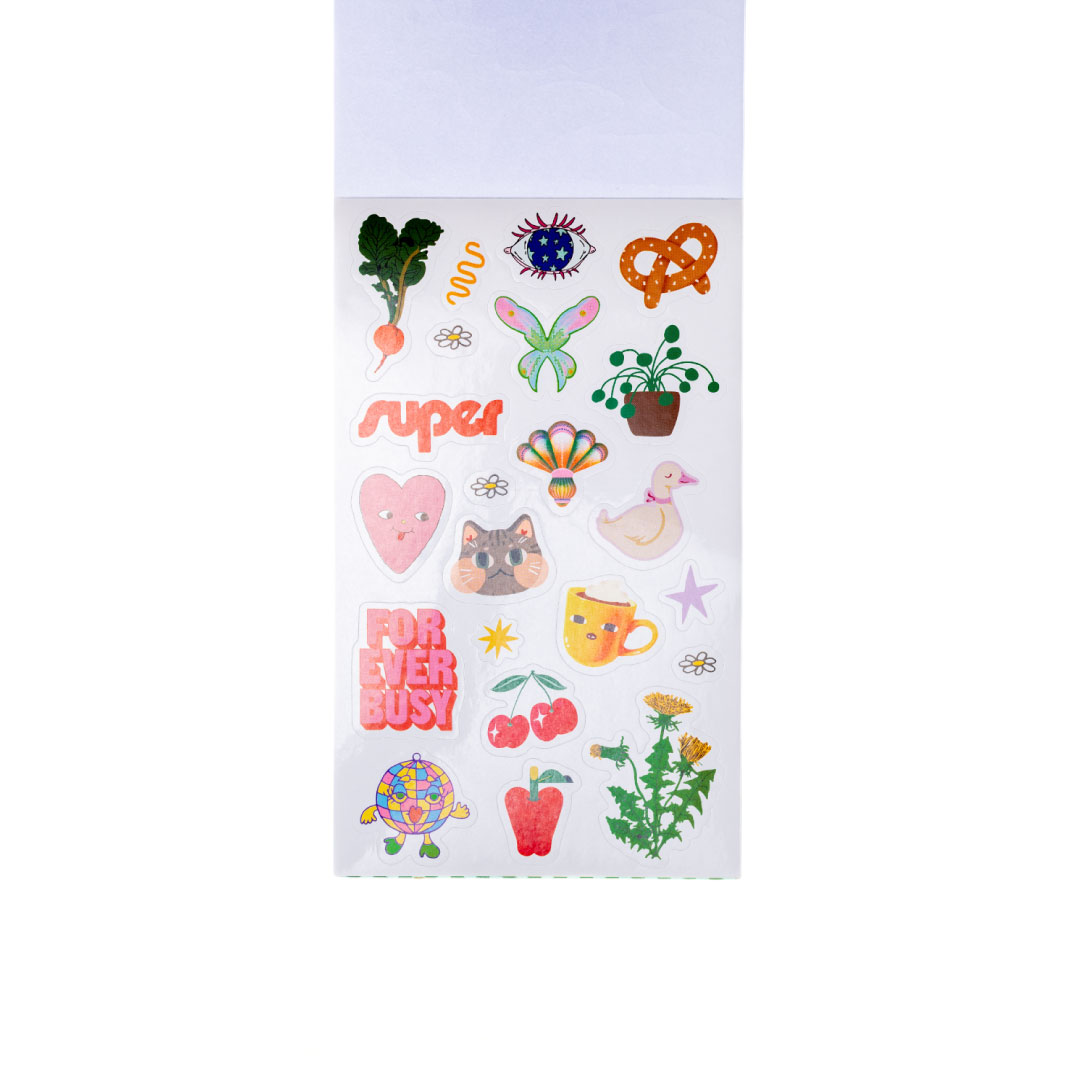 Libro de stickers Issue Eleven