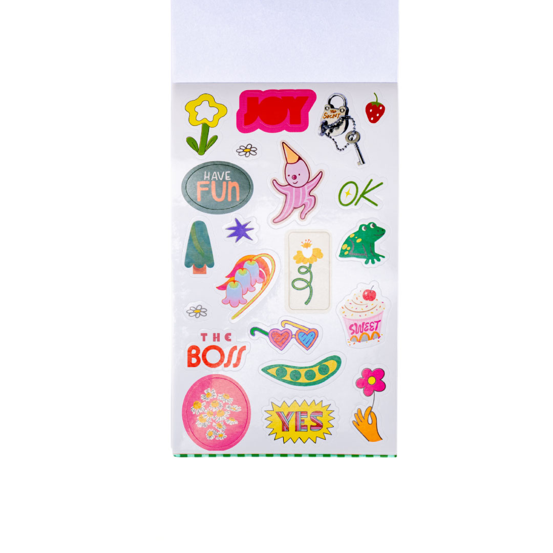 Libro de stickers Issue Eleven