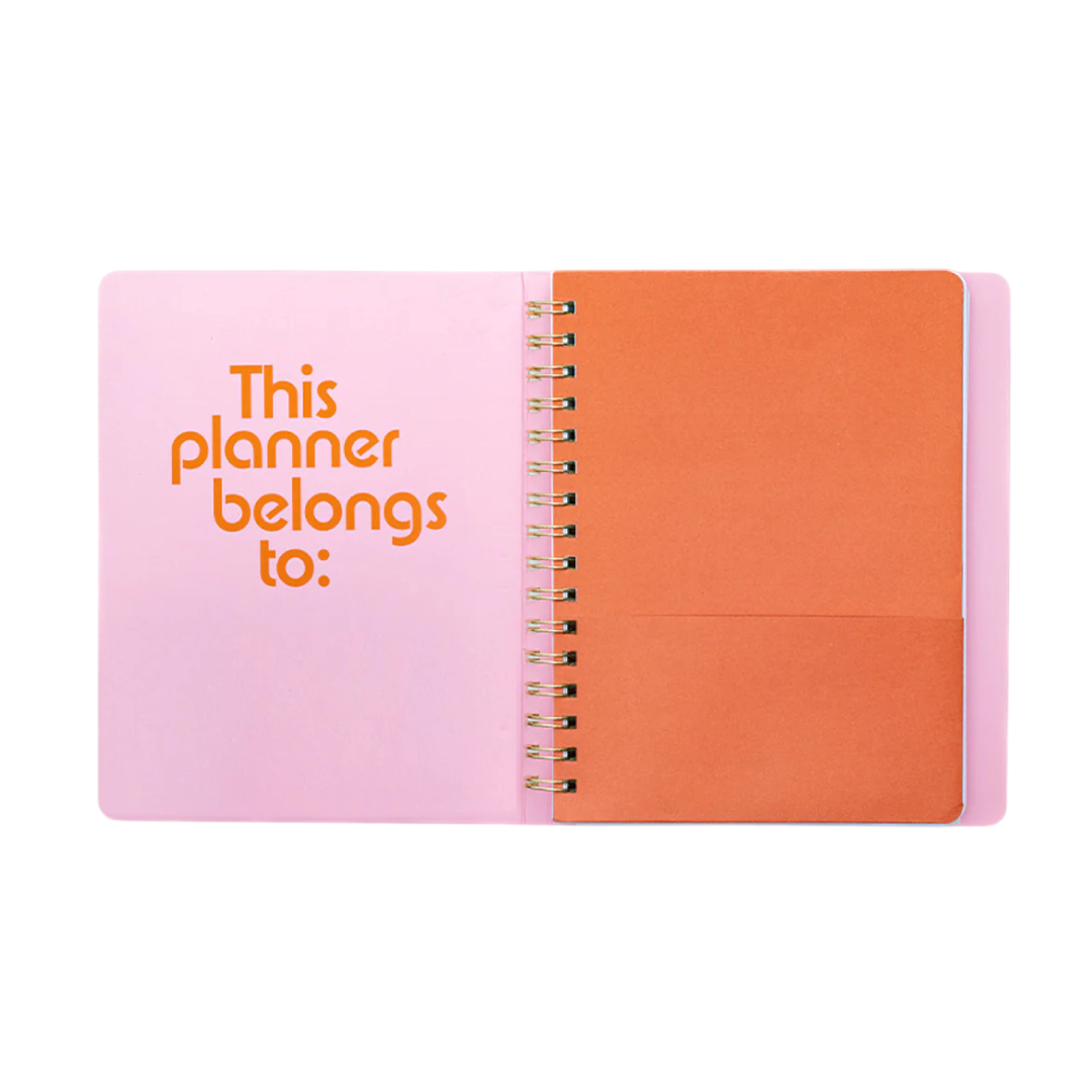 To do planner Blue floral