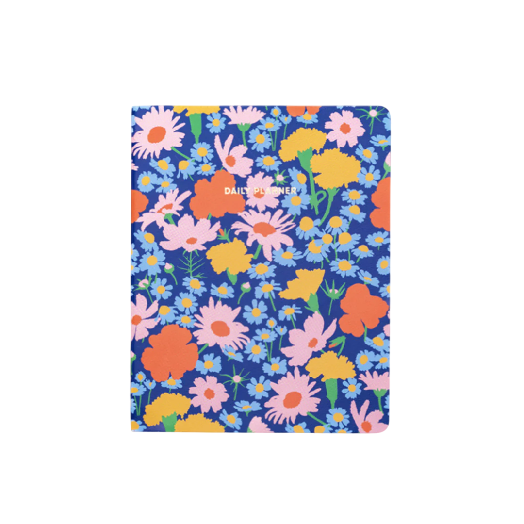 To do planner Blue floral