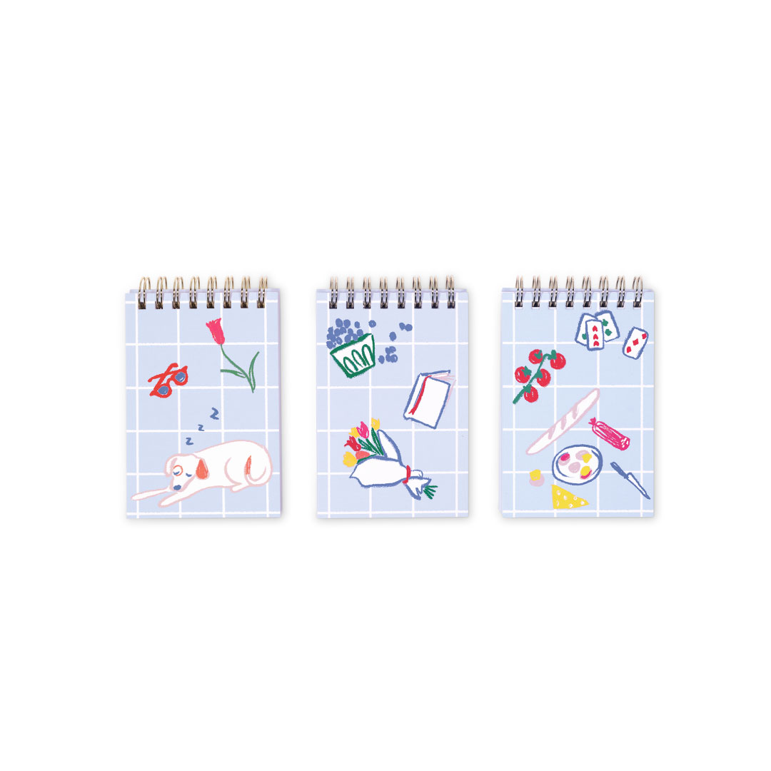 Set de Libretas Espiral Park Picnic