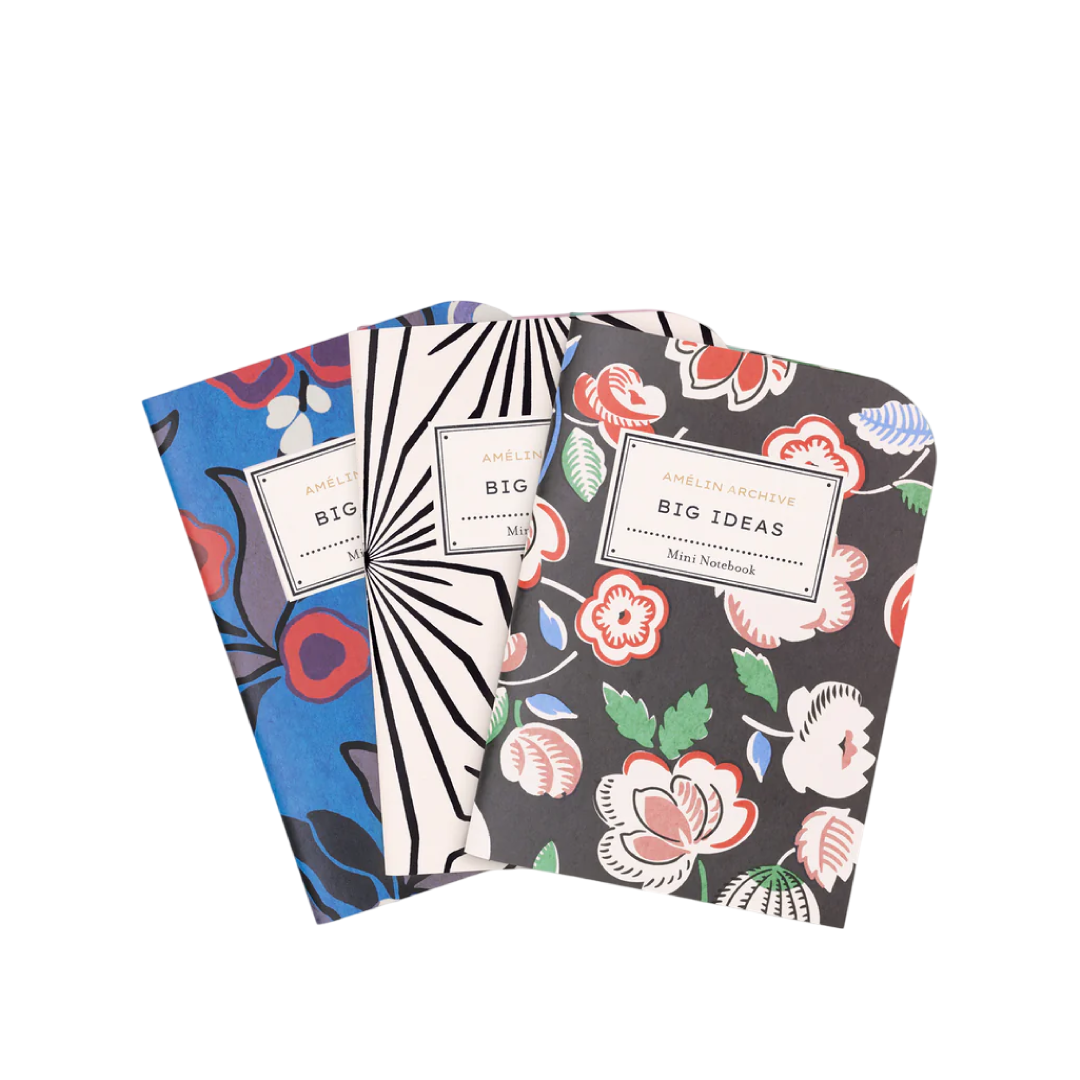 Set de libretas bolsillo Madeleine, composition & Sonia