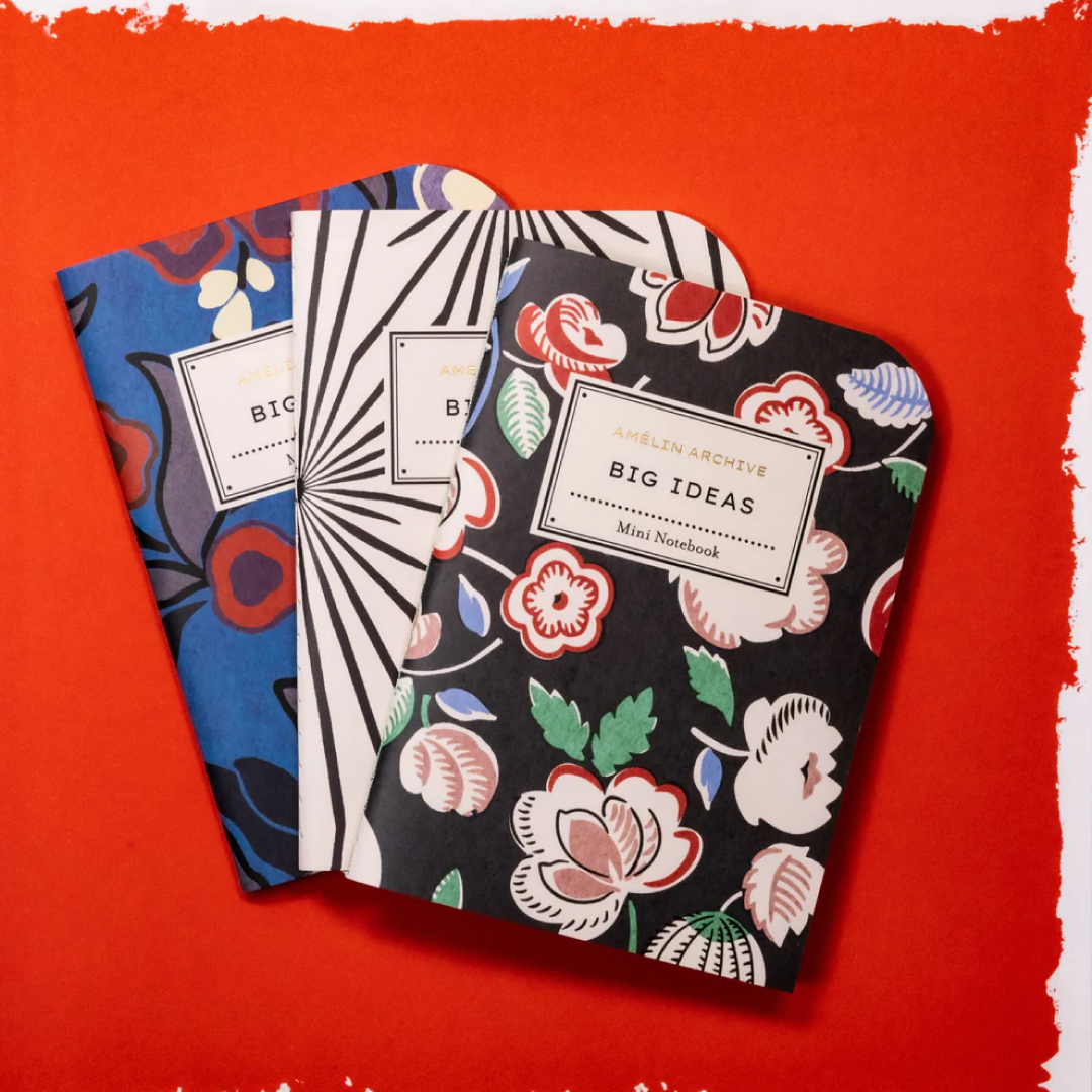 Set de libretas bolsillo Madeleine, composition & Sonia
