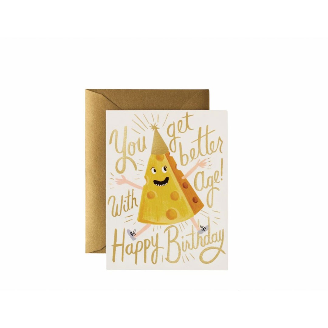 Tarjeta Better With Age Birthday