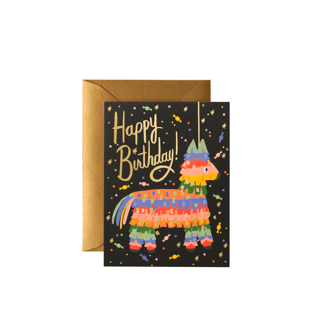 Tarjeta Birthday pinata