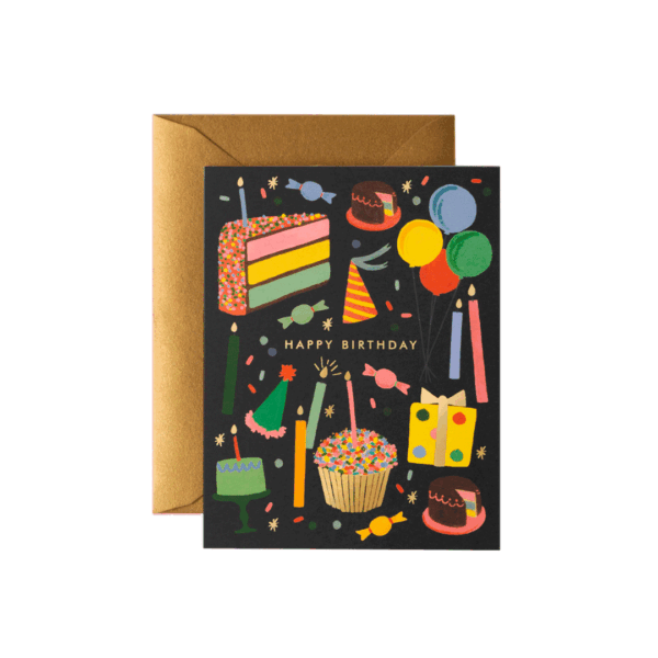 Tarjeta Birthday treats