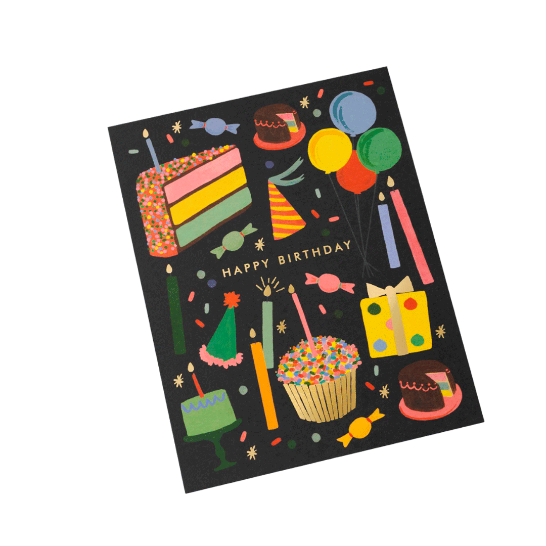 Tarjeta Birthday treats