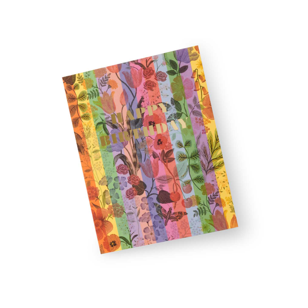 Tarjeta Kaleidoscope birthday