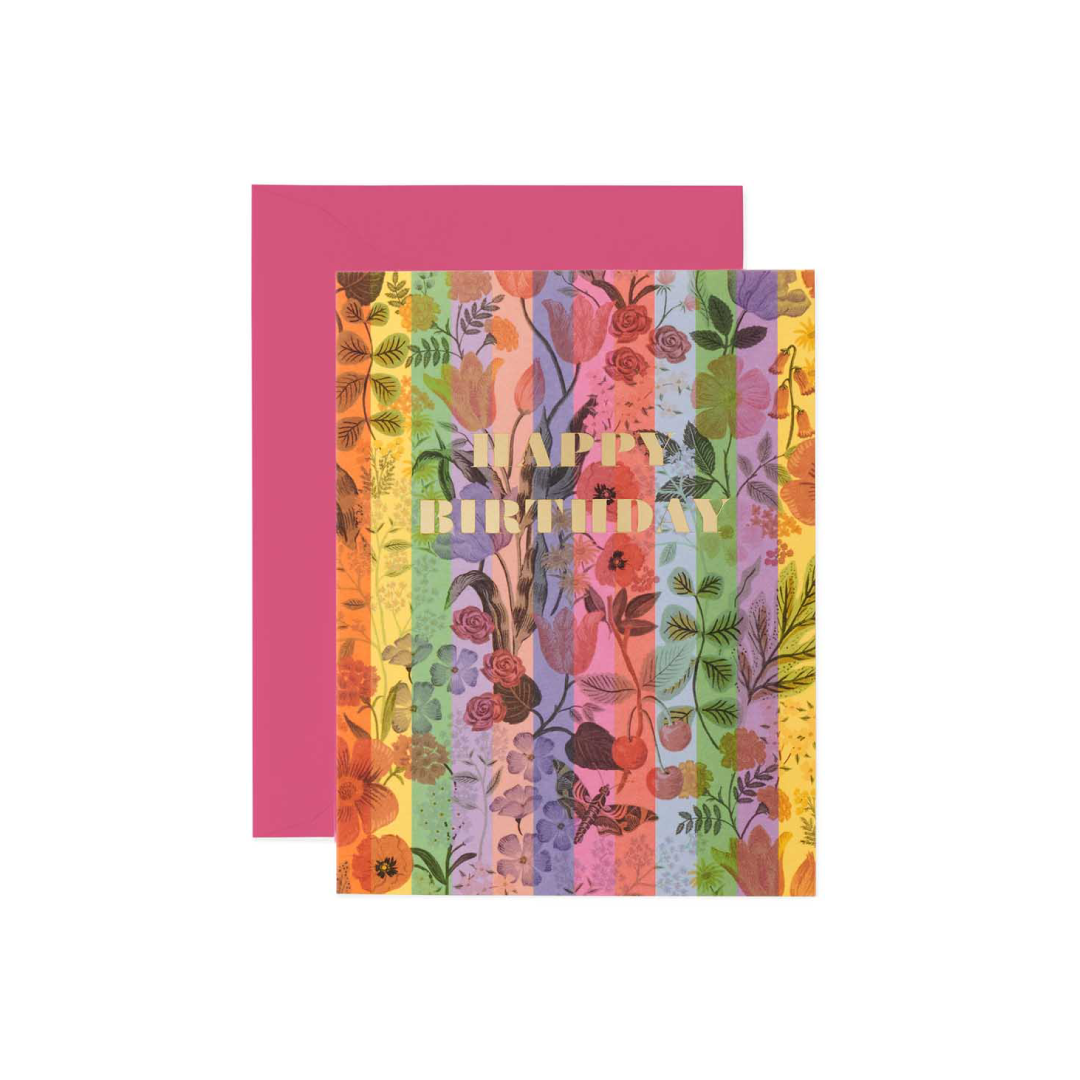 Tarjeta Kaleidoscope birthday