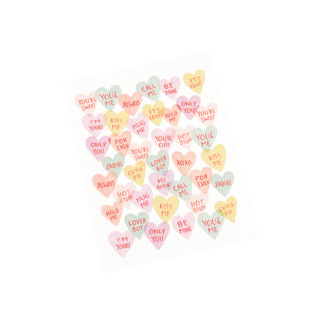 Tarjeta Valentine Sweethearts