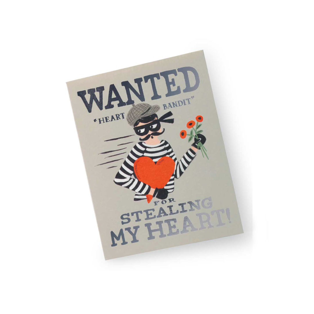 Tarjeta Heart bandit silver