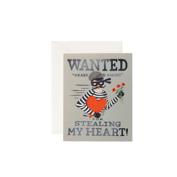Tarjeta Heart bandit silver