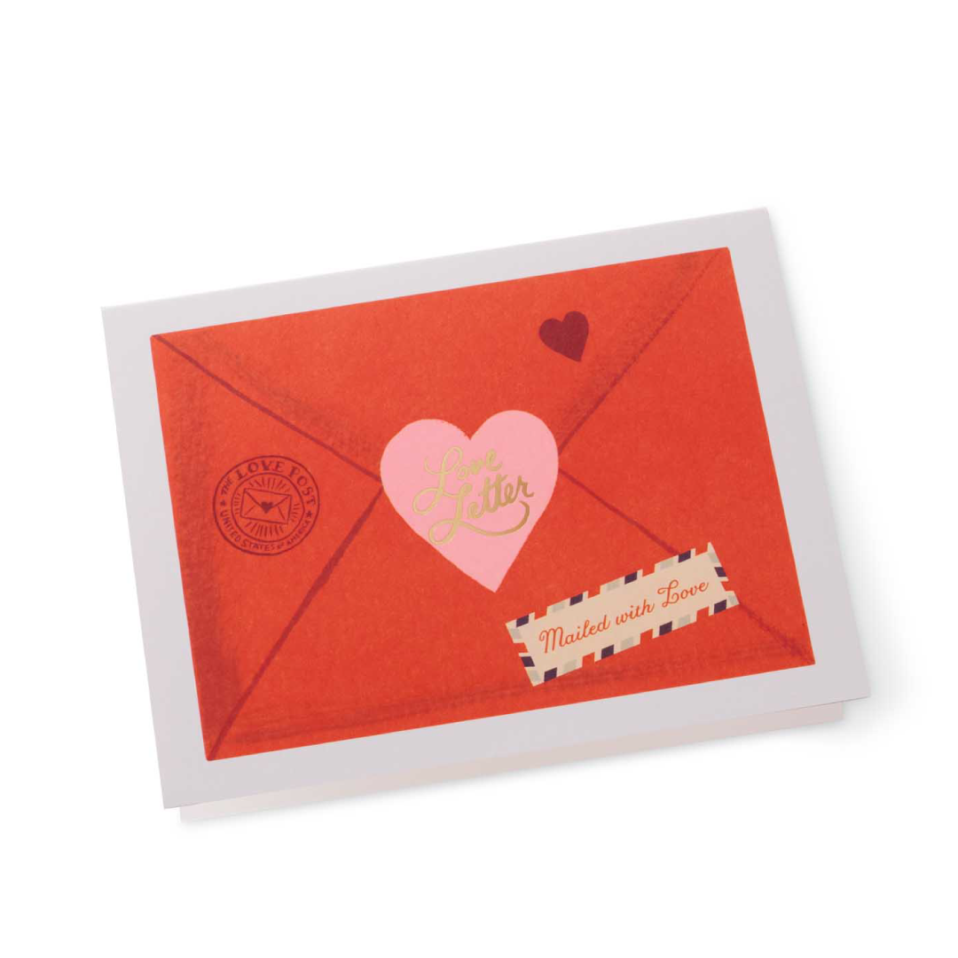 Tarjeta Love letter