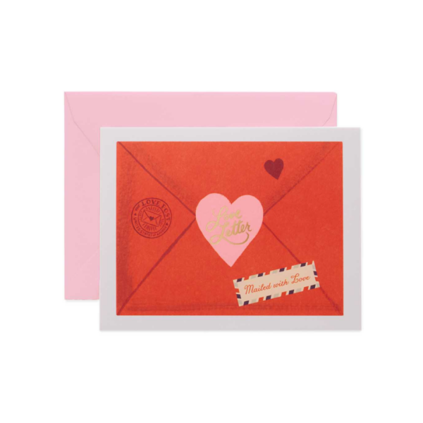 Tarjeta Love letter