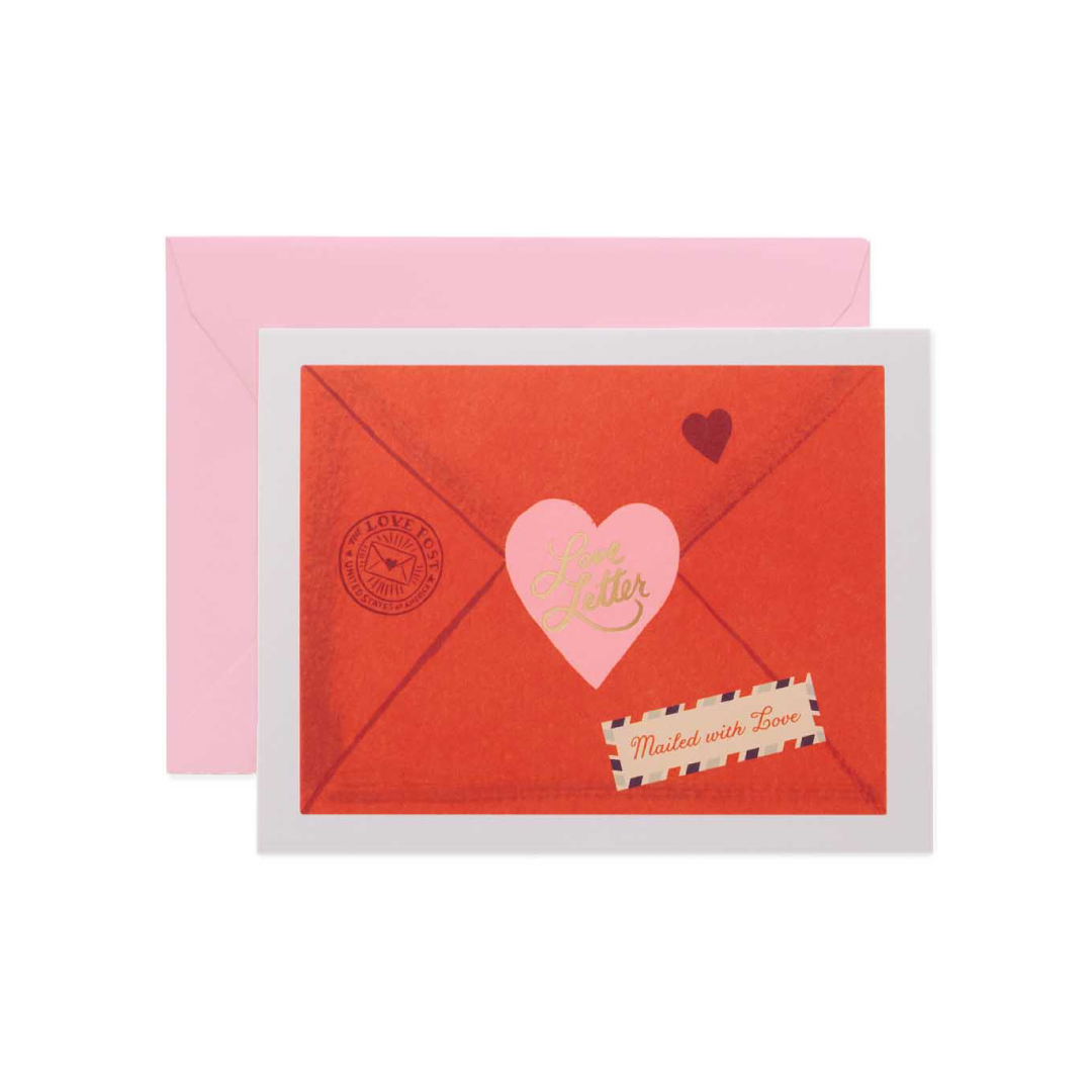 Tarjeta Love letter