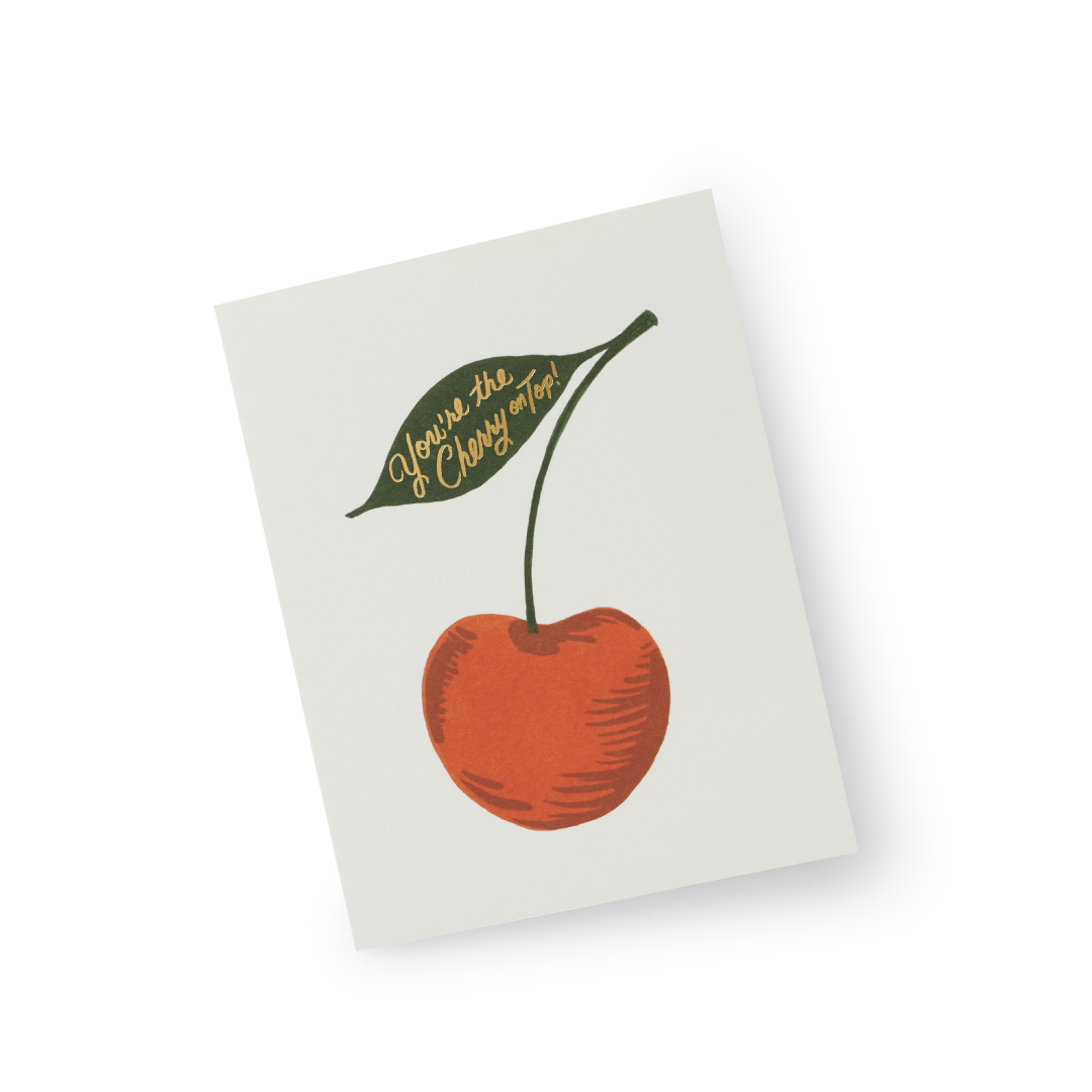 Tarjeta You´re the Cherry on top