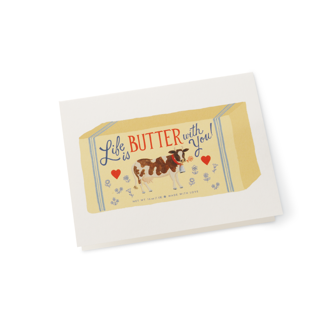 Tarjeta Life is butter with you