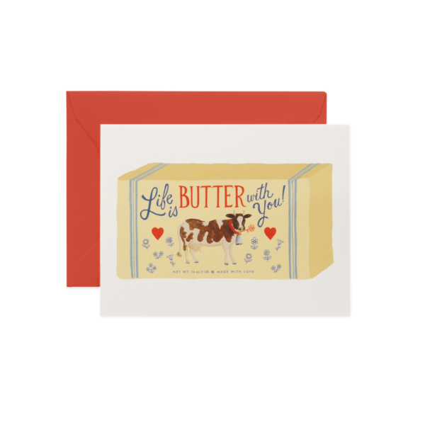 Tarjeta Life is butter with you