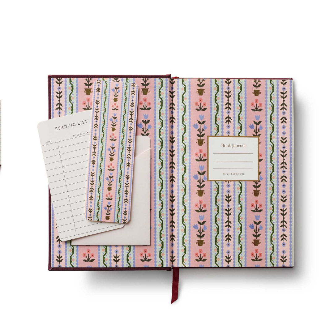 Journal de lectura bordado Ladies night book club