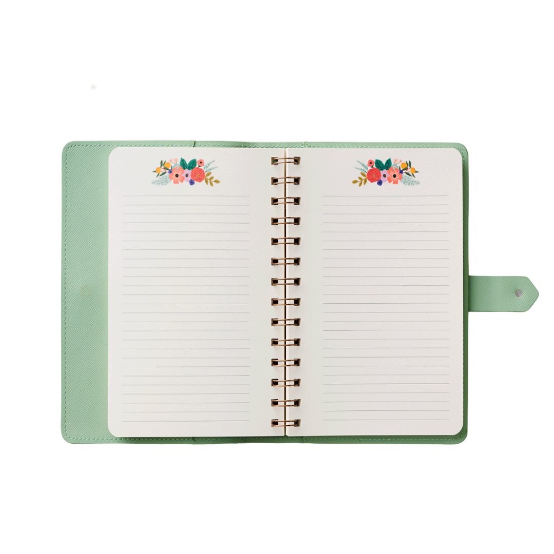 Journal folio Garden party