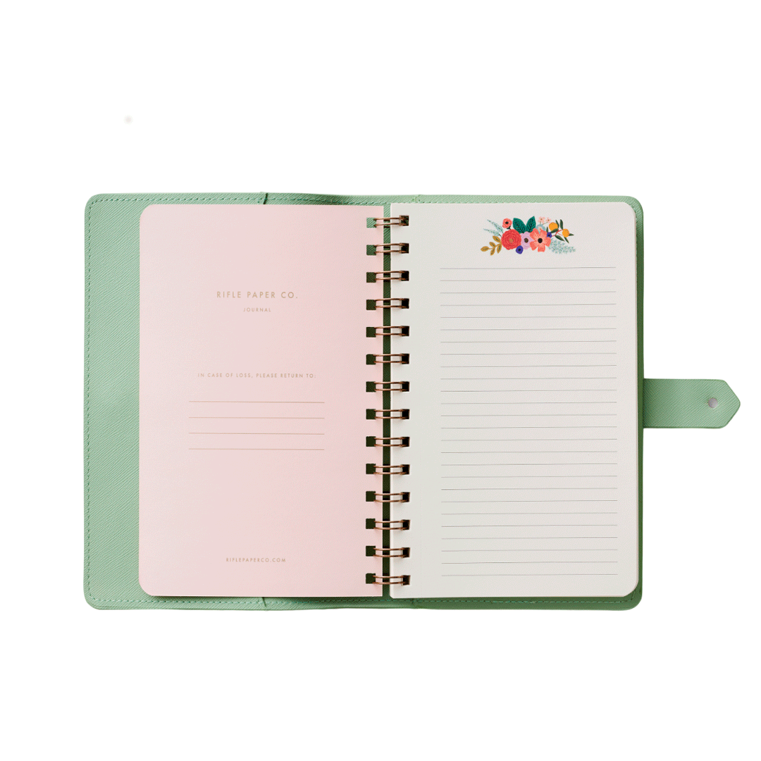 Journal folio Garden party