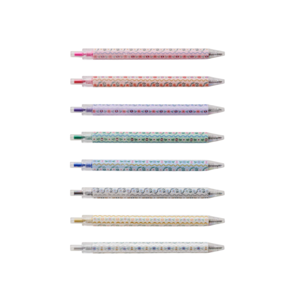 Set de lapicero x8 Delphine