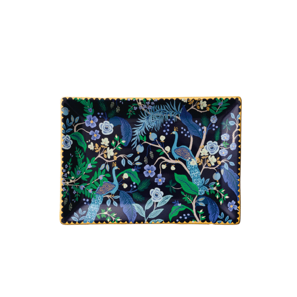 Bandeja rectangular Peacock