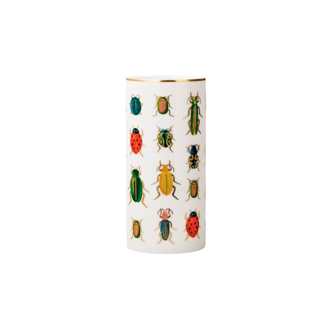 Jarrón de Porcelana Beetles & Bugs