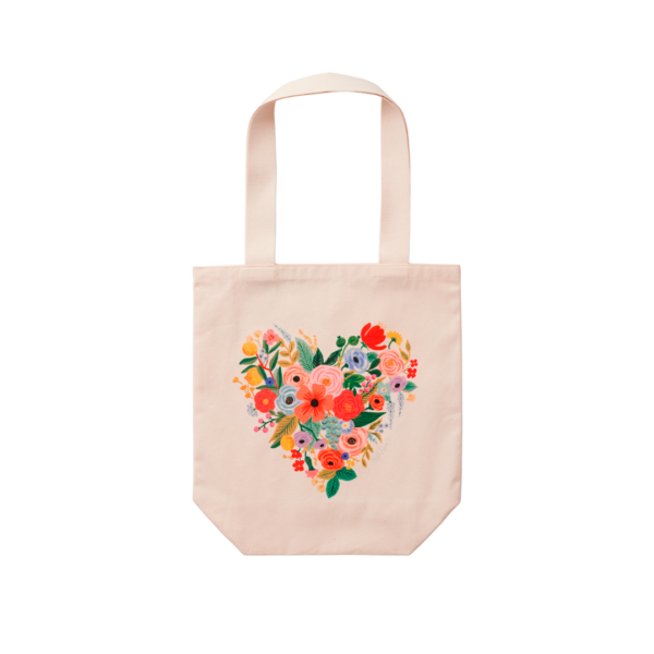 Tote bags Floral heart