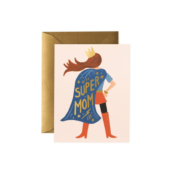 Tarjeta Super Mom