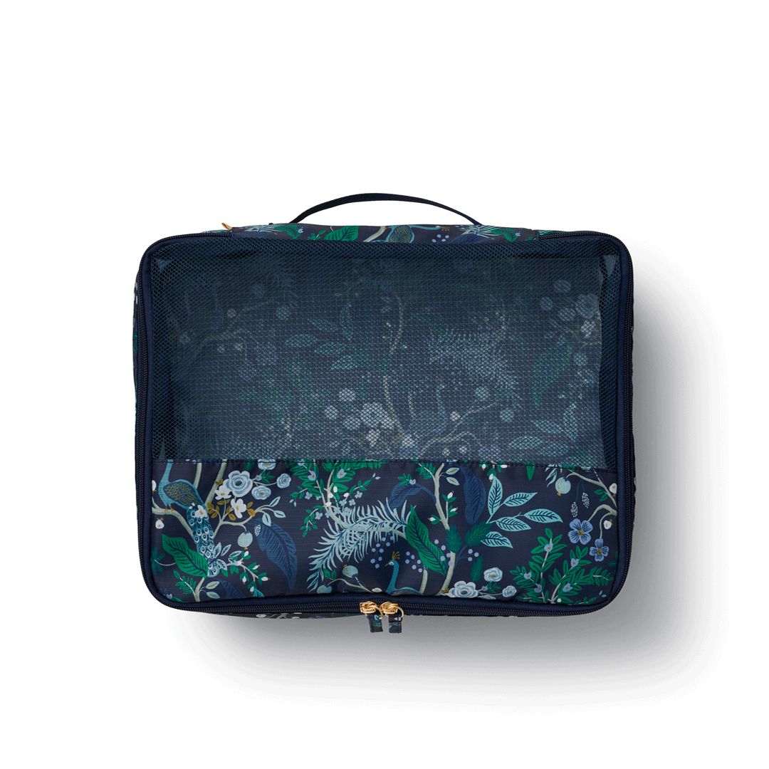 Set de organizadores de maleta Peacock