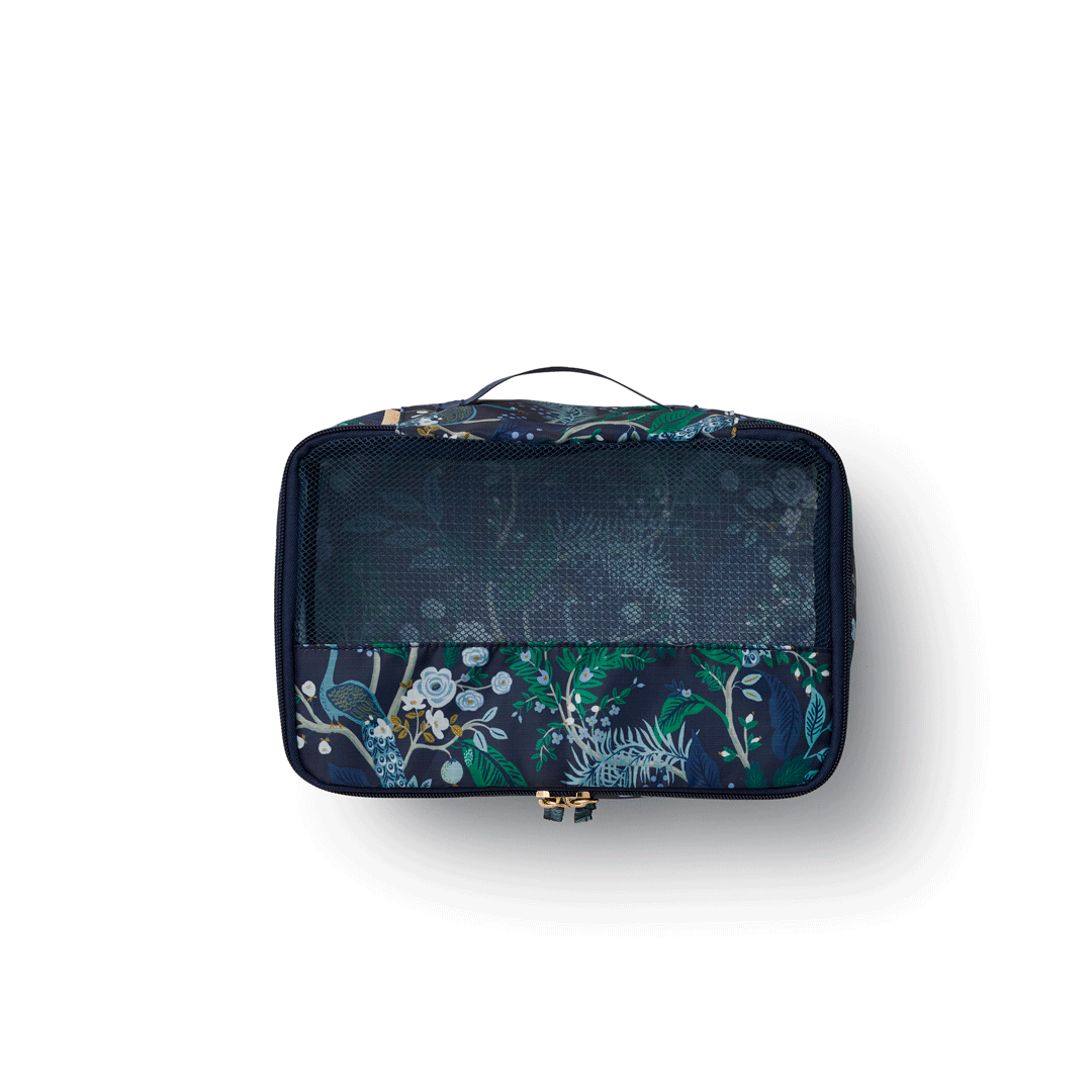 Set de organizadores de maleta Peacock