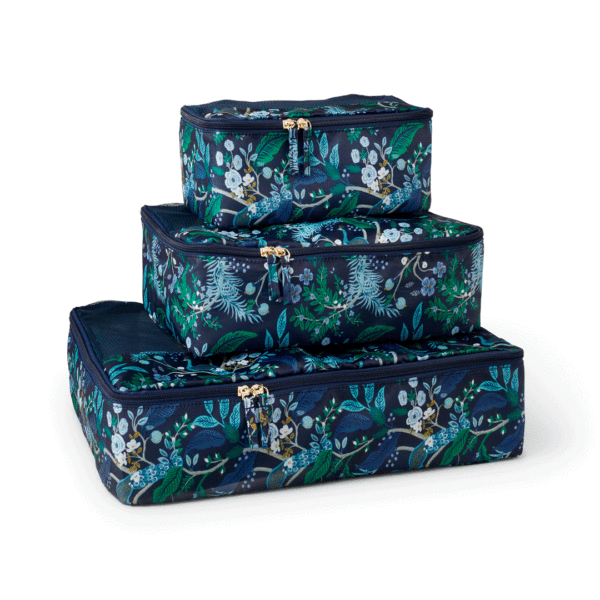 Set de organizadores de maleta Peacock
