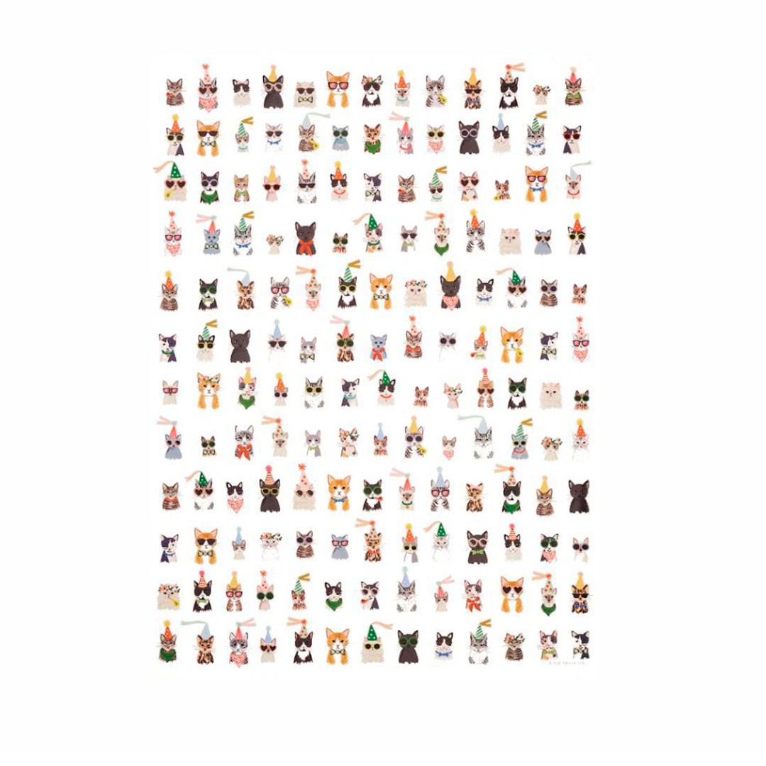 Papel decorativo Party cats